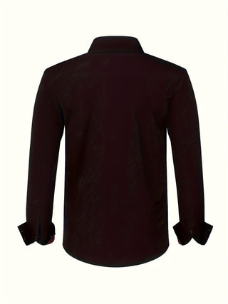 DELACROIX | CHEMISE ÉLÉGANTE LÉGÈRE AVEC DÉTAILS CONTRASTÉS