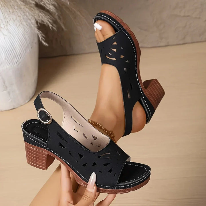 BEAUMONT NICE | SANDALES À TALON CLASSIQUE POUR FEMMES