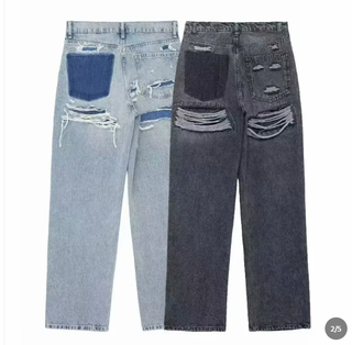 BEAUMONT NICE | JEANS DÉCHIRÉS ANCIENNE POUR FEMMES