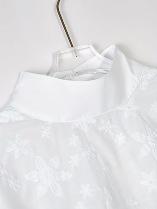 DELACROIX | Blouse Élégante à Motifs Floraux